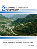 Pagtatayo sa Matatag na Pundasyon ang Diyos - <cr> Tagalog Building on Firm Foundations Volumes 1 - 4: (Download)