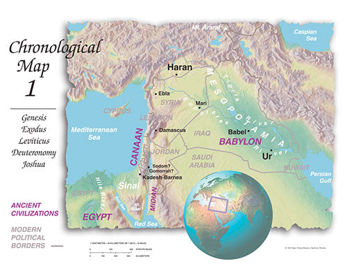 Mini Maps and Timeline – Ethnos360BibleStudy