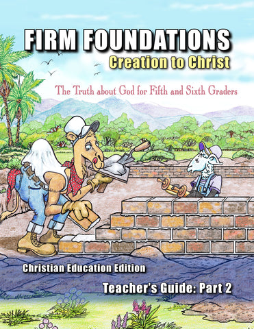 Children's Firm Foundations Grades 5 & 6 Teacher's Guide Part 2 (Download)